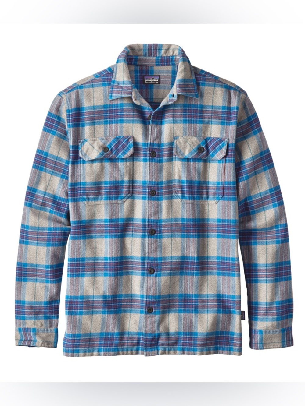 Patagonia Men's Long-Sleeved Fjord Flannel Shirt